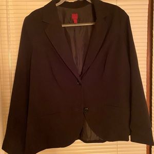 Womens black blazer, mint condition!